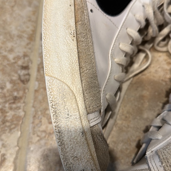 NIKE BLAZER HIGH TOP SNEAKERS. MENS size 13. White w black logo. Og laces. Used - Picture 12 of 14